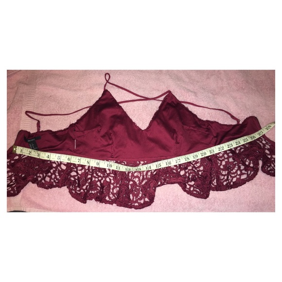 Forever 21 Ruffle Crop Top! - Picture 2 of 3